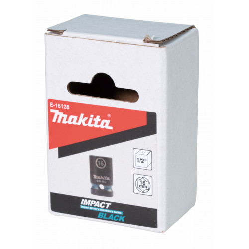 Makita E-16128 Impact Black Gépi dugókulcs, 1/2", 16x38 mm